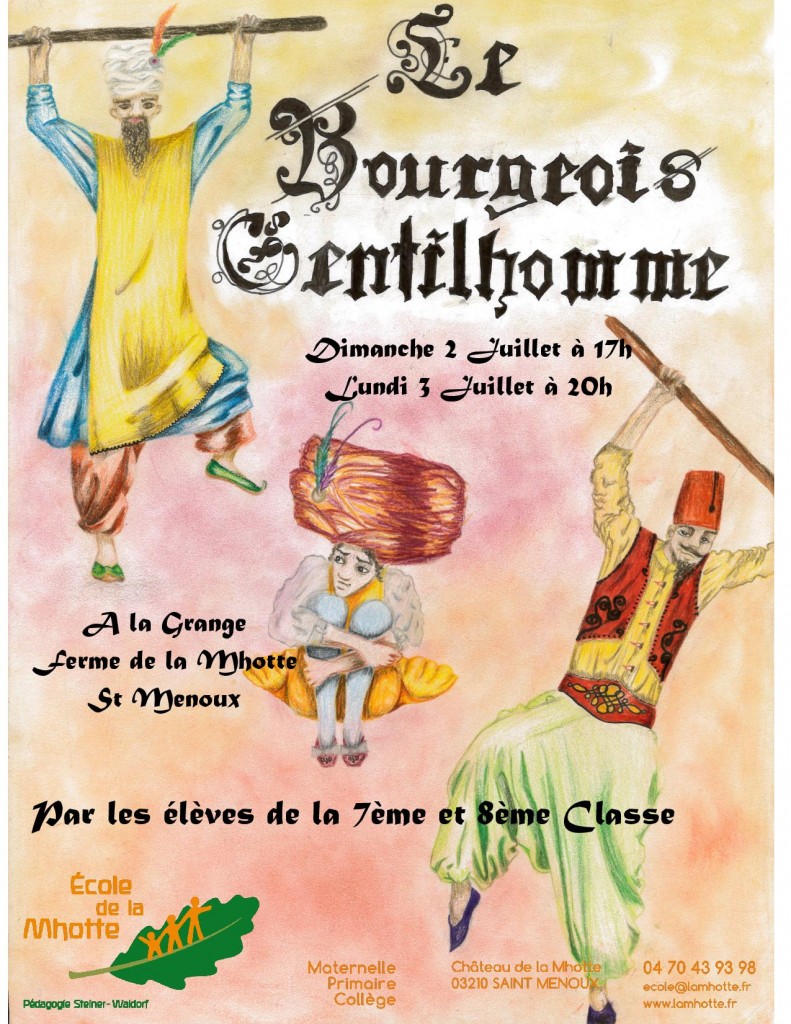 Le Bourgeois Gentilhomme @ La Grange | Saint-Menoux | Auvergne-Rhône-Alpes | France