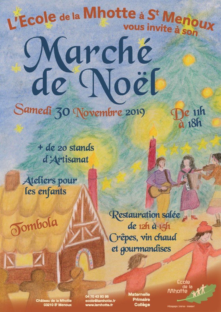 Marché de Noël @ Ecole de la Mhotte